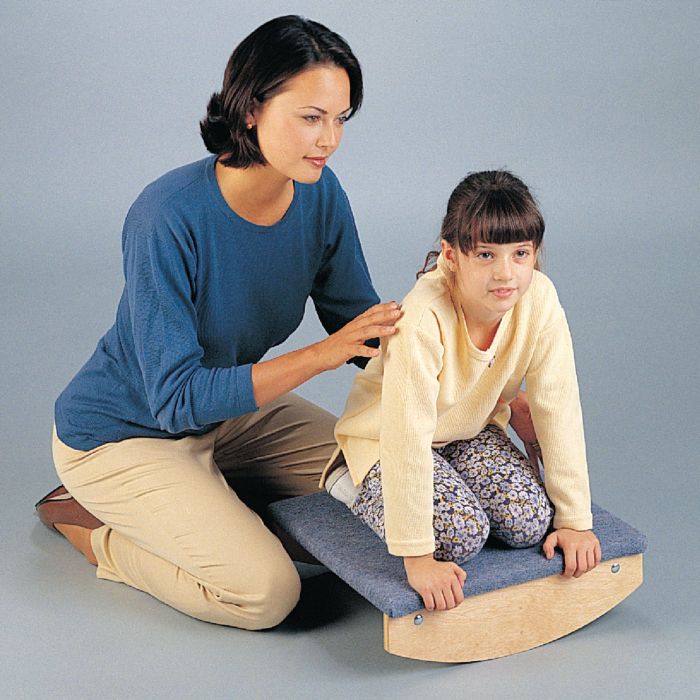 Patterson Medical Carpeted Rocker Balance Square