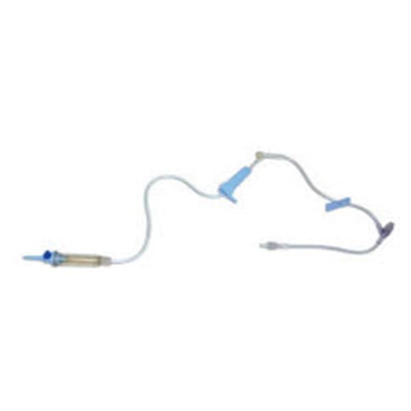 Baxter Healthcare IV Solution Set EMS 60Drp Inj St M LL Adptr Dvnt Spk Ea, 48 EA/CA (EMS3160)