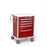 Aluminum Emergency Cart 5-Drawer Cart - 42"H