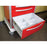 Aluminum Emergency Cart 5-Drawer Cart - 42"H