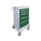 Med Jr. Aluminum Cart 5-Drawer with Push-Button Lock - 42"H