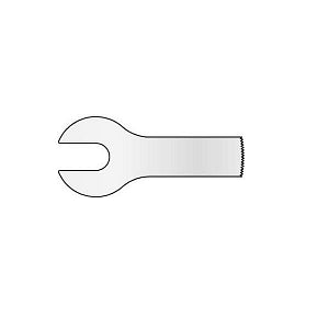 Medline Reprocessed ConMed Sagittal Saw Blades - 5023-118 @HALL MICRO BLADE, SAGITTAL, FI - 5023118RH