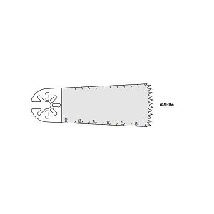 Medline Reprocessed ConMed Oscillating Blades - 5071-166 @OSCILLATING BLADE 32MMX 64MM - 5071166RH