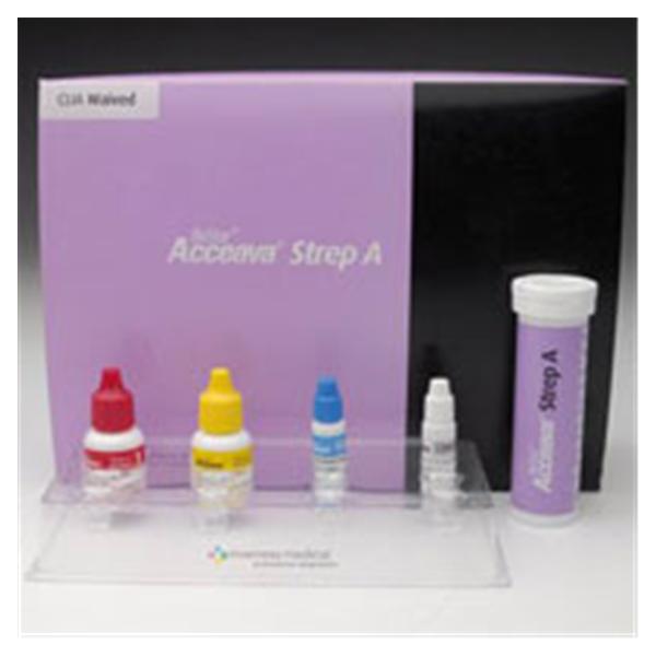 Alere North America Acceava Strep A Dipstick Test CLIA Waived 50 Tests