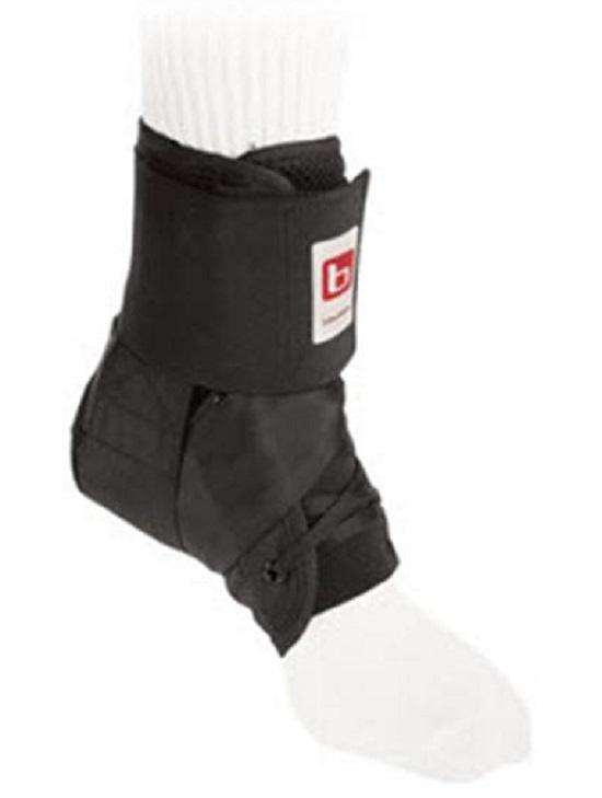 Breg Inc Breg Wraptor Ankle Stabilizer - Speed Lacers Ankle Stabilizer, Black, Size XL - SA702009