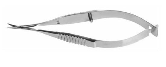 Beaver Visitec International Vannas Scissors - Vannas Scissors, Curved, 9.5 mm Blade - 581422US