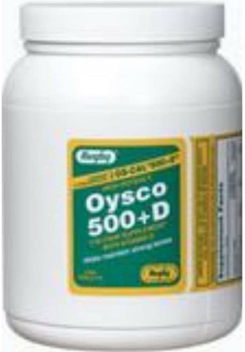 Oysco 500+D Supplement Tablets