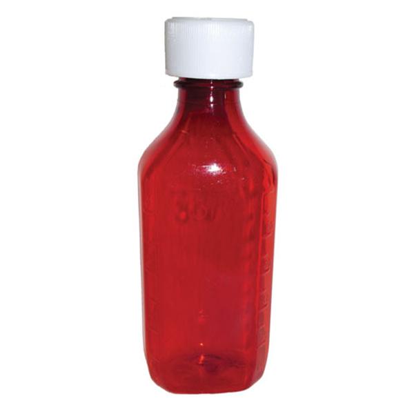 Clarke Container Division Bottle Syrup Plastic 8oz Amber 100/Ca