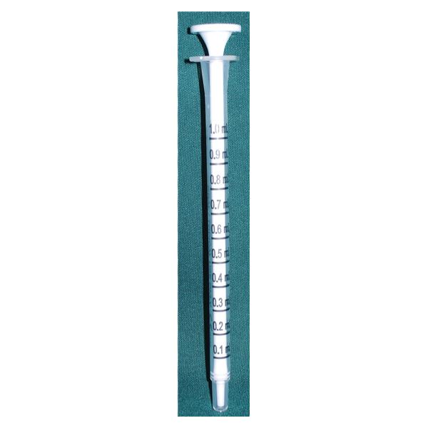 Clarke Container Division Dispenser Syringe Plastic 1mL Transparent 100/Pk