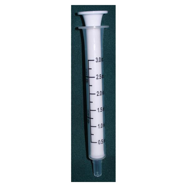 Clarke Container Division Dispenser Syringe Plastic 3mL Transparent 100/Pk