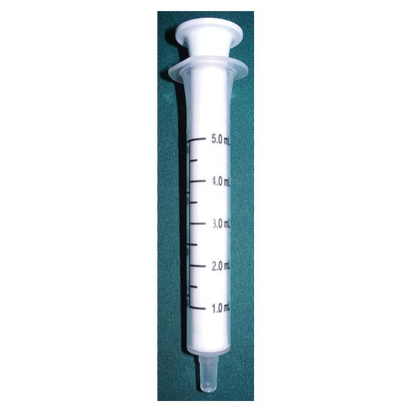 Clarke Container Division Dispenser Syringe Plastic 5mL Transparent 50/Pk