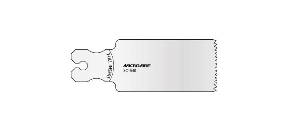 Microaire Surgical Oscillating Blades - BLADE, SAW, OSC, LARGE, 30.5MMX60MMX1MM - SO-640