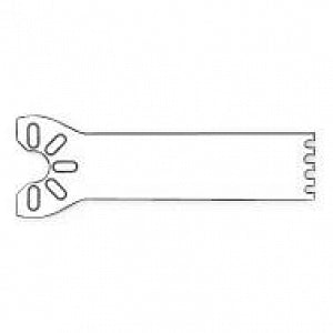 Medline ReNewal Reprocessed Stryker Bits, Burrs & Blades - 5400-003-125 @DUAL CUT MICRO BLADE 9MM X - 540000312RH