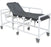 Newmatic Medical PVC Sling Gurney with Pad and Headrest - PVC Sling Gurney with Pad and Adjustable Headrest, 79"L x 28"W x 33-1/2"H, 350 lb. Capacity - PVCSG-BK