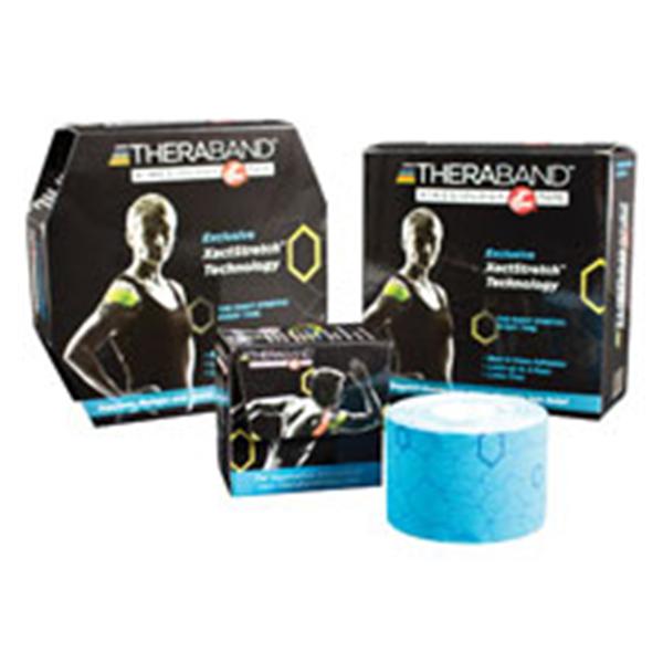 Performance Health  Tape Kinesiology TheraBand K 2"x16.4' Black/Gray Print Std RL Ea