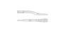 Microaire Surgical Instruments Straight Cut Rasps - Straight Cottle Rasp, 5.6 mm x 15.5 mm - 1400-013