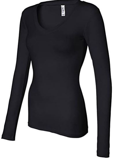 Next Level Apparel Women's Tri-Blend Long-Sleeve Scoop T-Shirt - Tri-Blend Long-Sleeve Scoop T-Shirt, Women's, Vintage Black, Size S - 6731 VINTAGE BLACK S