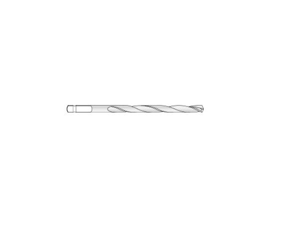 MicroAire Surgical Instruments AO Type SST Twist Drills - Synthes Style Stainless Steel AO-Type Twist Drill Bit, 3.5 mm x 170 mm - 8053-037