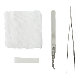 Centurion Centurion Suture Removal Trays - Centurion Suture Removal Pack, Single-Use Instruments - 55295