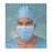 Molnlycke Healthcare (Regent) Face Mask Tie On Barrier Anti-Fog Blue 50/Bx, 10 BX/CA (42341)