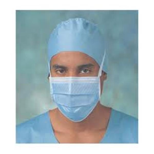 Molnlycke Healthcare (Regent) Face Mask Tie On Barrier Anti-Fog Blue 50/Bx, 10 BX/CA (42341)