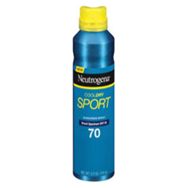 Neutrogena Neutrogena Cool Dry Sport Sunscreen Spray 70 SPF 5.5oz Ea, 12 EA/CA (681003700)