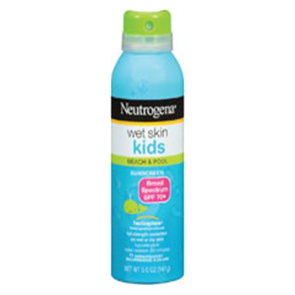 Neutrogena Neutrogena Wet Skin Sunblock Spray 70 SPF 5oz Kids Ea, 12 EA/CA (688703300)