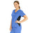 Medline Michigan ave Women's Yoga-Style Stretch Scrub Top with 1 Pocket - Michigan ave Women's Yoga-Style Stretch Scrub Top with 1 Pocket, Size M, Ceil Blue - 5564CBLM