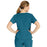 Medline Michigan ave Women's Yoga-Style Stretch Scrub Top with 1 Pocket - Michigan ave Women's Yoga-Style Stretch Scrub Top with 1 Pocket, Size XS, Caribbean Blue - 5564CRBXS