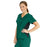 Medline Michigan ave Women's Yoga-Style Stretch Scrub Top with 1 Pocket - Michigan ave Women's Yoga-Style Stretch Scrub Top with 1 Pocket, Size XL, Hunter Green - 5564HTRXL