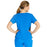 Medline Michigan ave Women's Yoga-Style Stretch Scrub Top with 1 Pocket - Michigan ave Women's Yoga-Style Stretch Scrub Top with 1 Pocket, Size L, Royal Blue - 5564RYLL