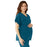 Medline Charlotte ave Women's Maternity Scrub Top - Charlotte ave Maternity Scrub Top, Size L, Caribbean Blue - 5568CRBL