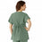 Medline Charlotte ave Women's Maternity Scrub Top - Charlotte ave Maternity Scrub Top, Size L, Olive - 5568OLVL