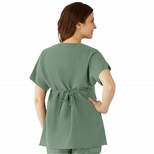 Medline Charlotte ave Women's Maternity Scrub Top - Charlotte ave Maternity Scrub Top, Size M, Olive - 5568OLVM