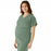 Medline Charlotte ave Women's Maternity Scrub Top - Charlotte ave Maternity Scrub Top, Size S, Olive - 5568OLVS