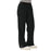 Medline Pacific ave Women's Stretch Fabric Wide Waistband Scrub Pants - Pacific ave Women's Wide Waistband Scrub Pants with Cargo Pocket, Size S Tall Inseam, Black - 5570BLKST