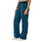 Medline Pacific ave Women's Stretch Fabric Wide Waistband Scrub Pants - Pacific ave Women's Wide Waistband Scrub Pants with Cargo Pocket, Size L Petite Inseam, Caribbean Blue - 5570CRBLP