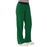 Medline Pacific ave Women's Stretch Fabric Wide Waistband Scrub Pants - Pacific ave Women's Wide Waistband Scrub Pants with Cargo Pocket, Size L Petite Inseam, Hunter Green - 5570HTRLP