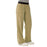 Medline Pacific ave Women's Stretch Fabric Wide Waistband Scrub Pants - Pacific ave Women's Wide Waistband Scrub Pants with Cargo Pocket, Size L Tall Inseam, Khaki - 5570KHKLT