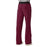 Medline Pacific ave Women's Stretch Fabric Wide Waistband Scrub Pants - Pacific ave Women's Wide Waistband Scrub Pants with Cargo Pocket, Size L Petite Inseam, Wine - 5570WNELP