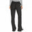 Medline Melrose ave Women's Stretch Fabric Boot Cut Scrub Pants - Melrose ave Women's Drawstring / Elastic Waist Boot Cut Scrub Pants with 3 Pockets, Size L Petite Inseam, Black - 5580BLKLP