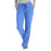 Medline Melrose ave Women's Stretch Fabric Boot Cut Scrub Pants - Melrose ave Women's Drawstring / Elastic Waist Boot Cut Scrub Pants with 3 Pockets, Size L Petite Inseam, Ceil Blue - 5580CBLLP