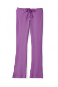 Medline Melrose ave Women's Stretch Fabric Boot Cut Scrub Pants - DBD-PANT, SCRUB, AVE, COMBO WAIST, PPL, LP - 5580PPLLP