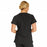 Medline Berkeley ave Women's Stretch Fabric Tunic Scrub Top with Pockets - Berkeley ave Women's Tunic Scrub Top with 3 Pockets, Size L, Black - 5582BLKL