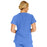 Medline Berkeley ave Women's Stretch Fabric Tunic Scrub Top with Pockets - Berkeley ave Women's Tunic Scrub Top with 3 Pockets, Size L, Ceil Blue - 5582CBLL