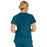 Medline Berkeley ave Women's Stretch Fabric Tunic Scrub Top with Pockets - Berkeley ave Women's Tunic Scrub Top with 3 Pockets, Size M, Caribbean Blue - 5582CRBM