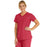 Medline Berkeley ave Women's Stretch Fabric Tunic Scrub Top with Pockets - Berkeley ave Women's Tunic Scrub Top with 3 Pockets, Size L, Pink - 5582PNKL