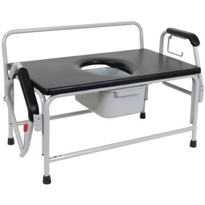 Drive Extra Drop-Arm Commodes - Super Heavy Duty