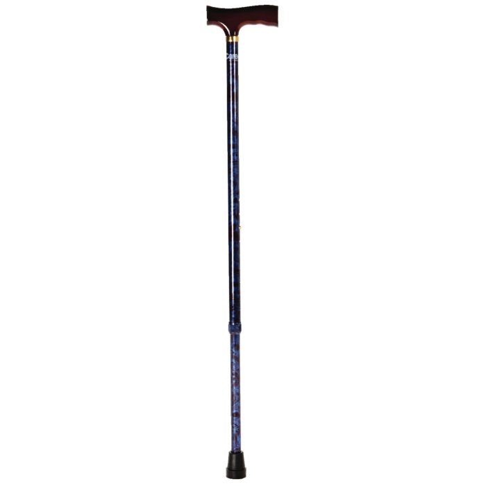 Carex Adjustable Derby Folding Cane