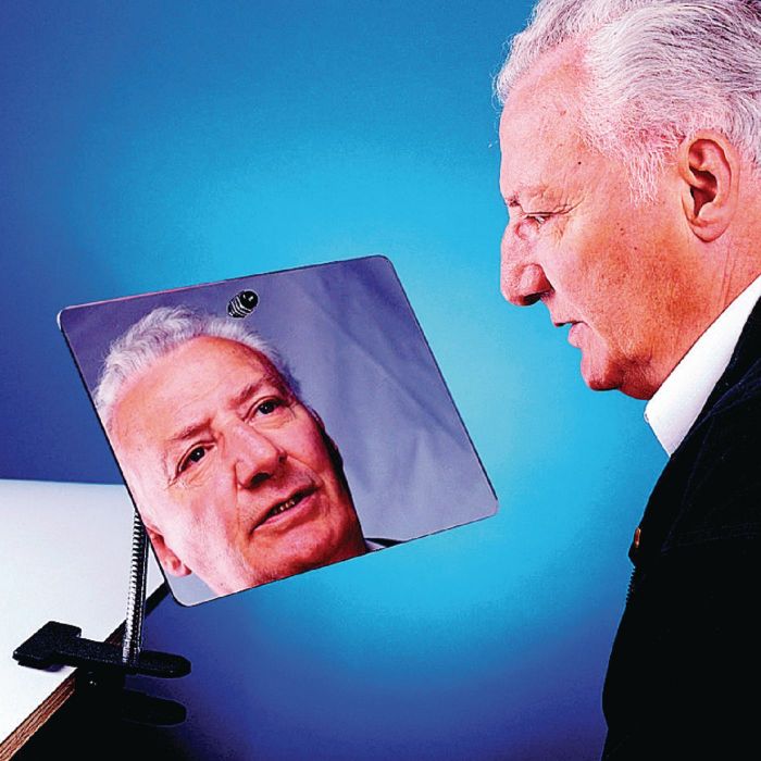 Patterson Medical Clamp-On Therapy Mirror